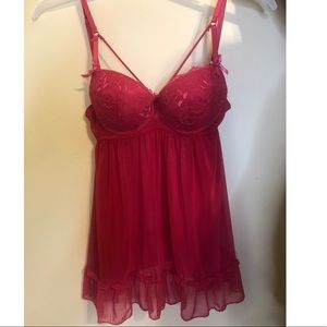Babydoll lingerie night gown